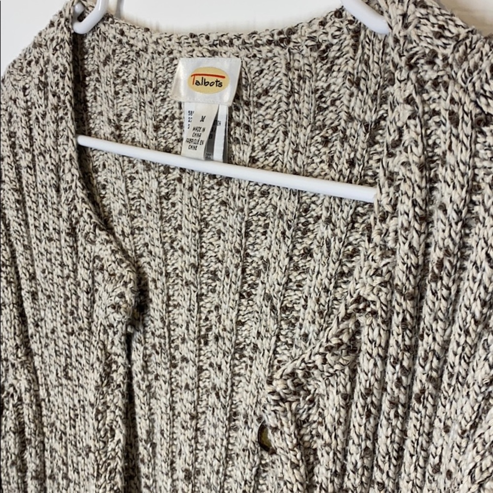 Talbots button down sweater - Picture 5 of 6